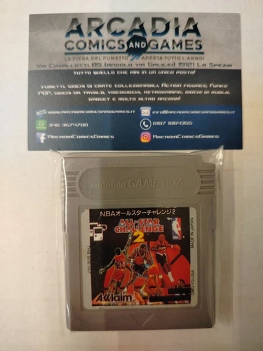 NBA All Star Challenge 2 Game Boy Nintendo GB Solo Cartuccia Loose